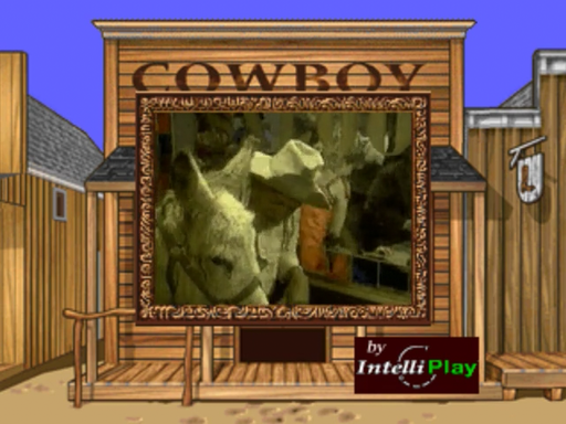 Cowboy Casino title screen for 3DO